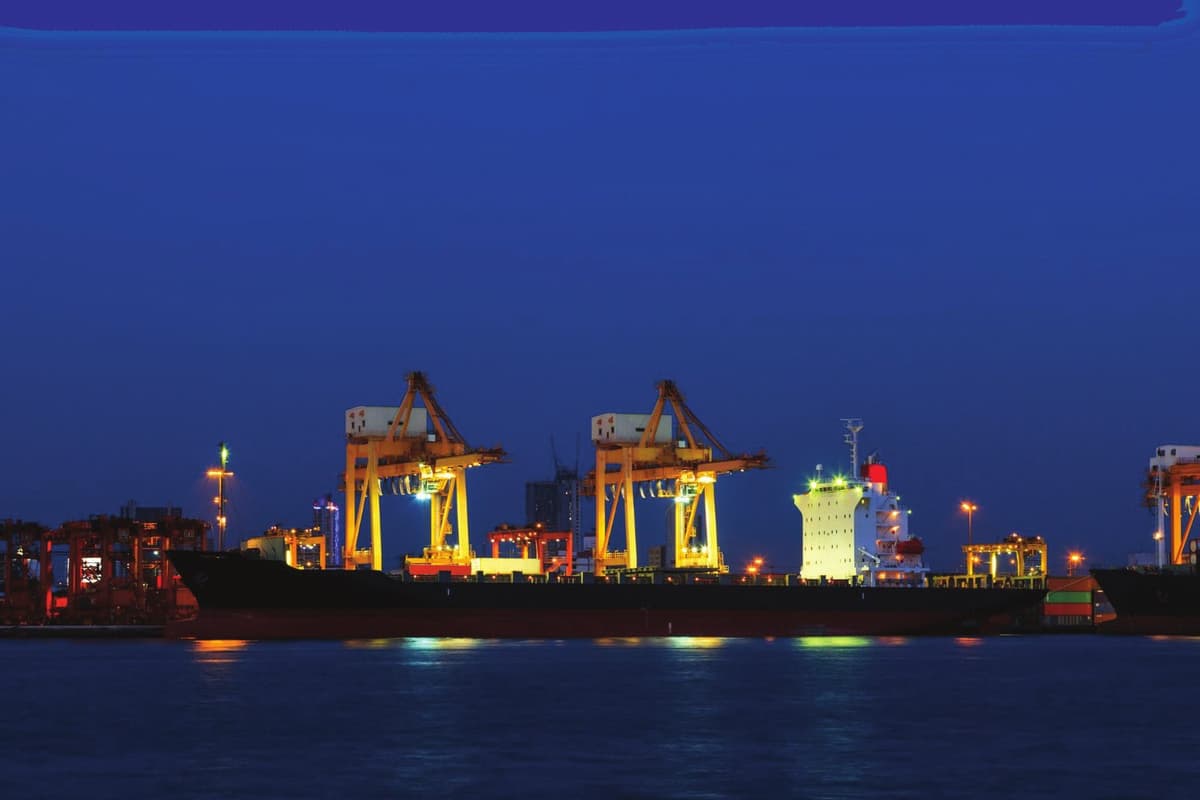 Industrial visit — port operations