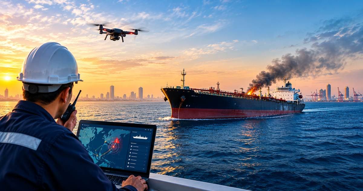 A Drone Attack Hit an Oil Tanker Near Sharjah. How Are Logistics Companies Responding to Growing Shipping Risks?