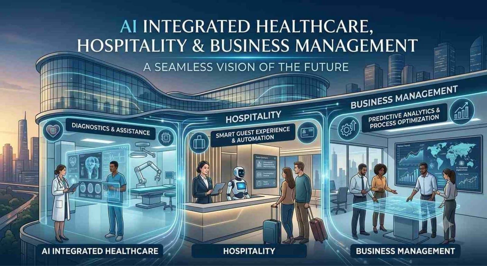 Build a Future-Ready Career with AI Integrated Healthcare, Hospitality & Business Management