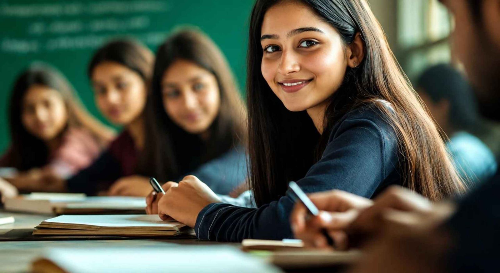 Students actively participating in a classroom session, representing Career Oriented Courses that provide practical skills, industry-focused training, and job-ready education for successful careers.